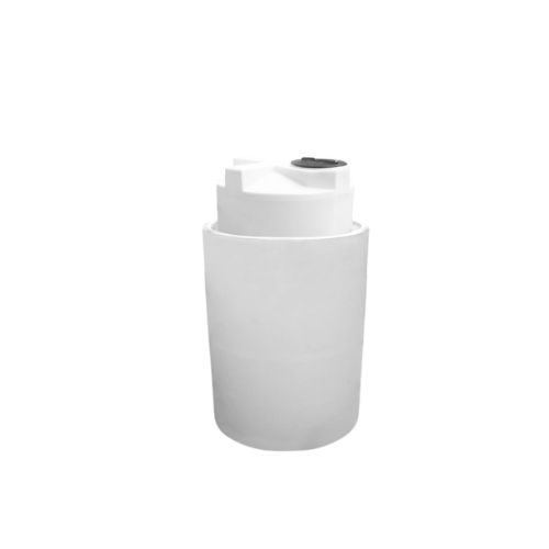 750 Gallon Custom Roto-Mold Plastic Vertical Tank w/ Lid And 925 OTT Containment (MPN 750 VTWC)
