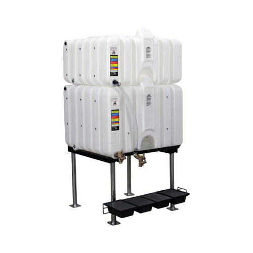 80/120 Gallon Rhino Tuff Tanks Gravity Feed System No Valve (MPN: RTT-6320-NV)
