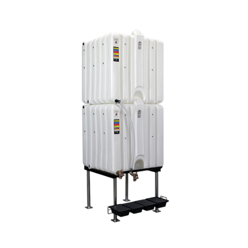 180/180 Gallon Rhino Tuff Tanks Gravity Feed System No Valve (MPN: RTT-6880-NV)